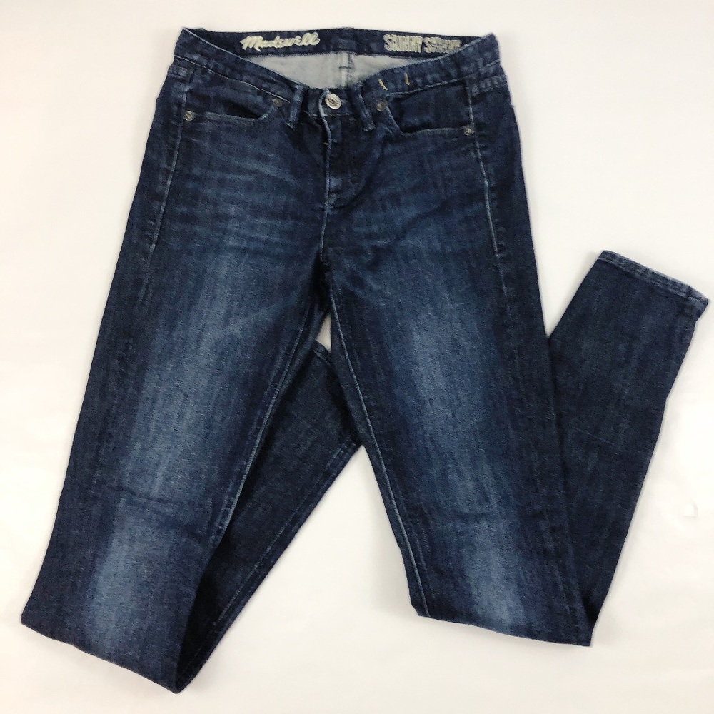 Madewell Women Skinny Jeans Size 27x32 Blue